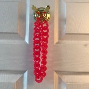 JCrew Chunky Necklace - beautiful coral pink!!!